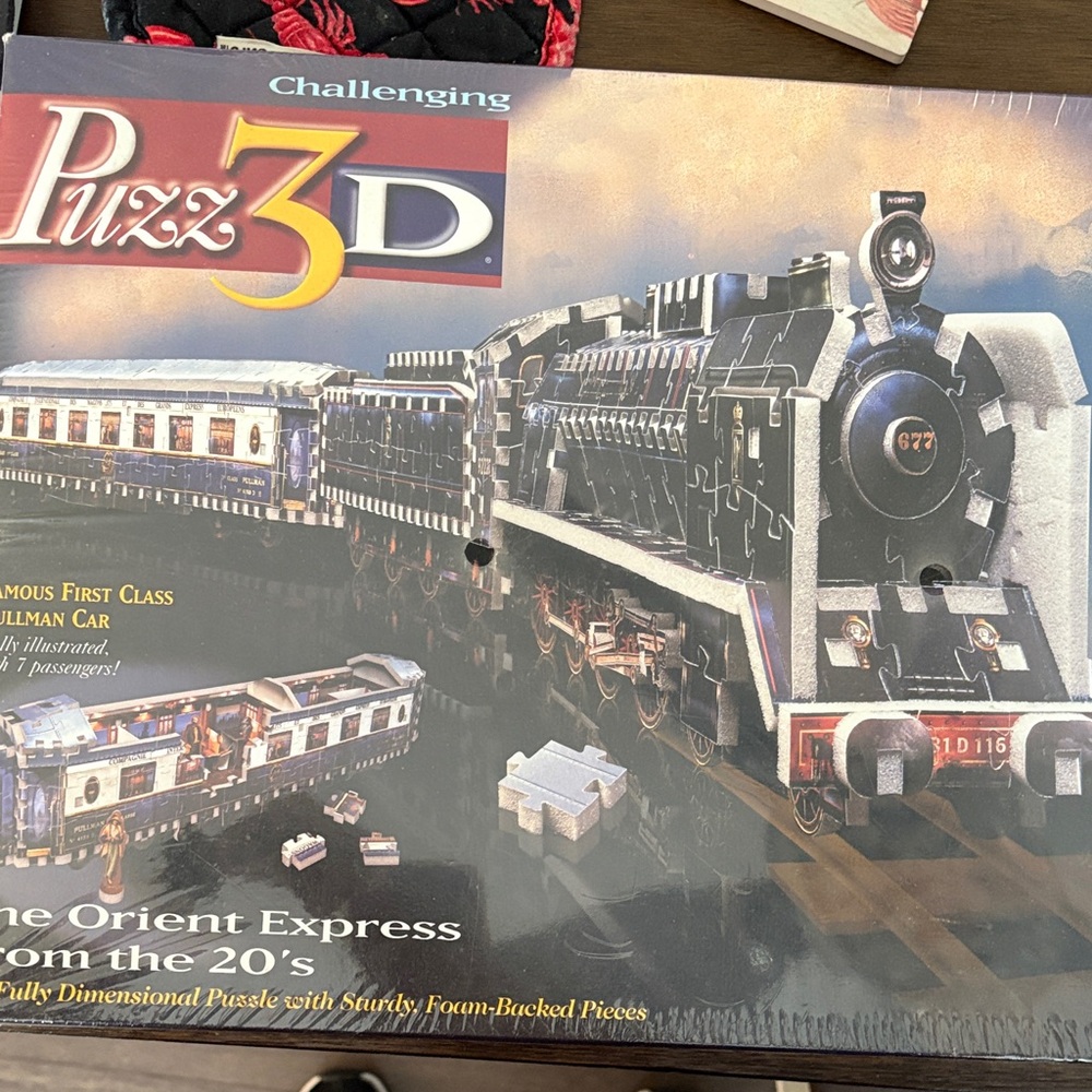 3D Orient Express Train Puzzle